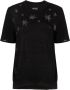 Zadig&Voltaire Ida Stars rhinestone-embellished knitted top Zwart - Thumbnail 1