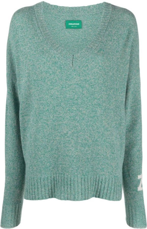 Zadig&Voltaire Kasjmier trui Groen