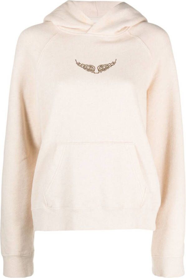 Zadig&Voltaire Katoenen hoodie Beige
