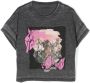 Zadig & Voltaire Kids T-shirt met grafische print Grijs - Thumbnail 1