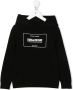 Zadig & Voltaire Kids Hoodie met logoprint Zwart - Thumbnail 1
