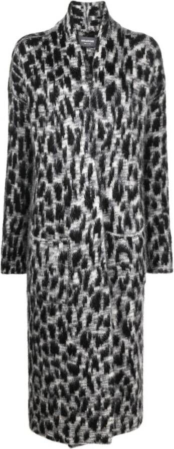 Zadig&Voltaire Vest met luipaardprint Grijs