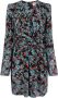 Zadig&Voltaire Radar floral-print embellished silk minidress Zwart - Thumbnail 1