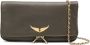 Zadig&Voltaire Rock leren crossbodytas Groen - Thumbnail 1