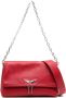 Zadig&Voltaire Rocky leren crossbodytas Rood - Thumbnail 1