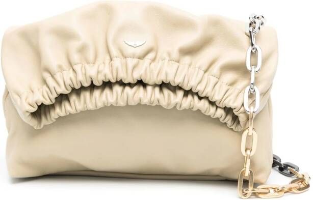 Zadig&Voltaire Rockyssime schoudertas Beige