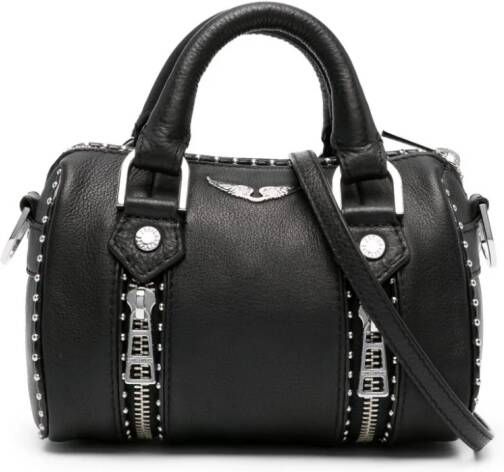 Zadig&Voltaire Sunny Nano leren tas Zwart