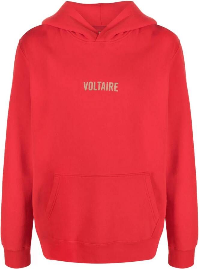 Zadig&Voltaire Sweater met logoprint Rood