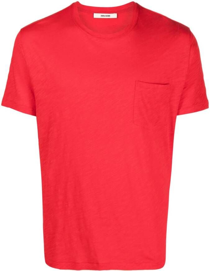 Zadig&Voltaire T-shirt met korte mouwen Rood