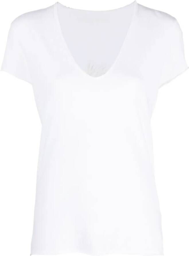 Zadig&Voltaire T-shirt van biologisch katoen Wit