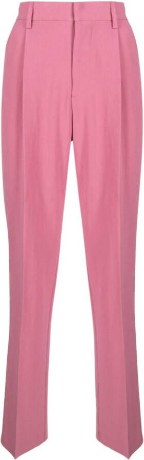 Zadig&Voltaire Straight pantalon Roze