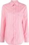 Zadig&Voltaire Blouse met verfraaid logo Roze - Thumbnail 1