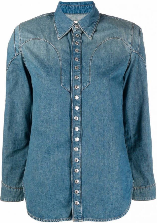 Zadig&Voltaire Denim blouse Blauw
