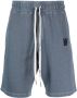 Zadig&Voltaire Trainingsshorts met doodskop Blauw - Thumbnail 1