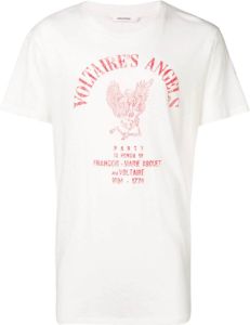 Zadig&Voltaire 'Voltaire's Angles' T-shirt Wit