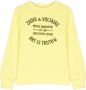 Zadig & Voltaire Kids Sweater met logoprint Geel - Thumbnail 1