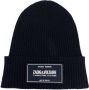 Zadig & Voltaire Kids Muts met geborduurd logo Blauw - Thumbnail 1