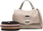 Zanellato Clutch met studs Bruin - Thumbnail 1