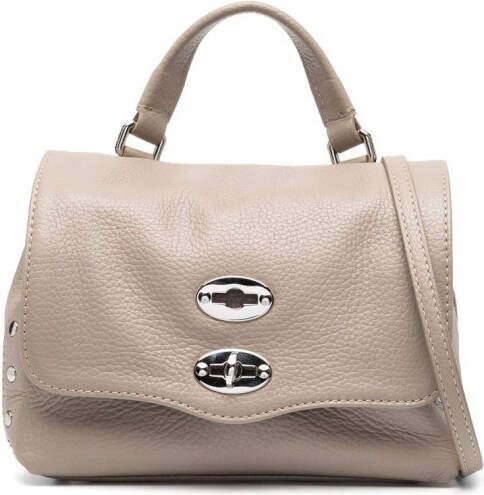 Zanellato Leren shopper Bruin