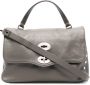 Zanellato Leren shopper Grijs - Thumbnail 1