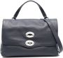 Zanellato Postina kleine shopper Blauw - Thumbnail 1