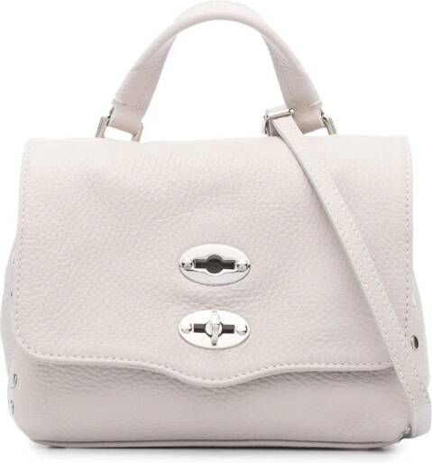 Zanellato Postina leren mini-tas Beige