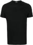 Zanone T-shirt met ronde hals Zwart - Thumbnail 1