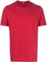 Zanone Katoenen T-shirt Rood - Thumbnail 1