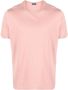 Zanone T-shirt met ronde hals Roze - Thumbnail 1