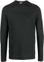 Zanone T-shirt met lange mouwen Groen - Thumbnail 1