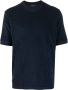 Zanone T-shirt met ronde hals Blauw - Thumbnail 1