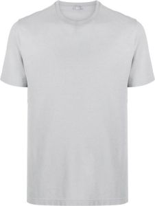 Zanone T-shirt met ronde hals Grijs