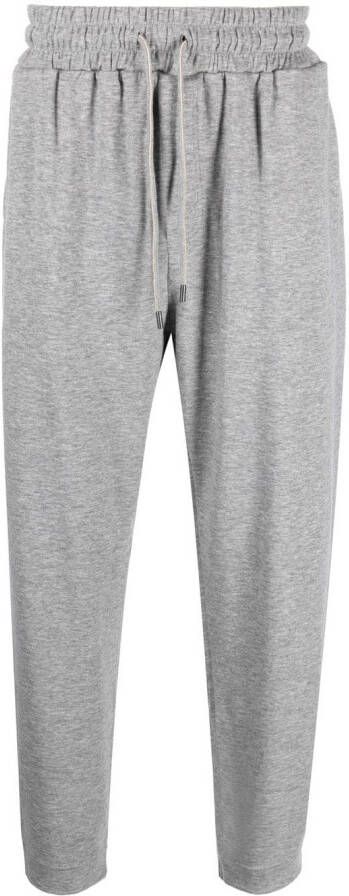 Zegna Elastische trainingsbroek Grijs