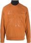Zegna Sweater met logo-reliëf Oranje - Thumbnail 1