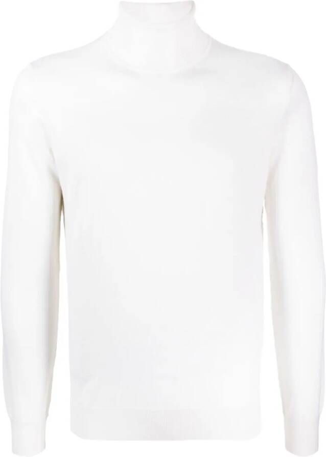 Zegna Fijngebreide coltrui Wit