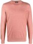 Zegna Fijngebreide sweater Roze - Thumbnail 1