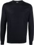 Zegna Fijngebreide trui Blauw - Thumbnail 1
