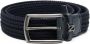 Zegna Gevlochten riem Blauw - Thumbnail 1