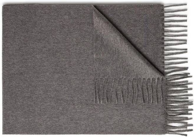 Zegna Kasjmier sjaal Grijs