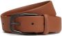 Zegna Leren riem Bruin - Thumbnail 1