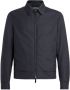 Zegna Shirtjack met rits Blauw - Thumbnail 1