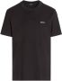 Zegna T-shirt met logoprint Zwart - Thumbnail 1