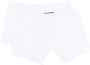 Zegna Twee boxershorts met logoband Wit - Thumbnail 1