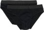 Zegna Twee boxershorts met logoband Zwart - Thumbnail 1