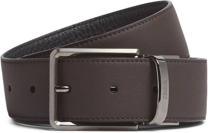 Zegna Omkeerbare riem Bruin