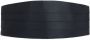 Zegna Cummerband met zijden vlakken Blauw - Thumbnail 1