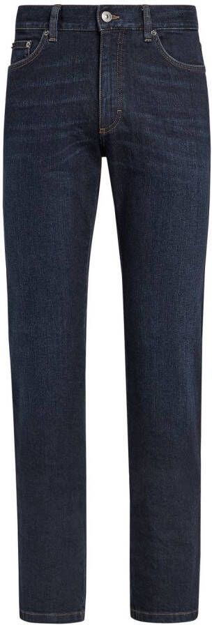 Zegna Roccia slim-fit jeans Blauw