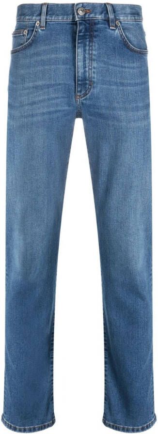 Zegna Straight jeans Blauw