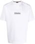Zegna T-shirt met logoprint Wit - Thumbnail 1