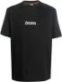 Zegna T-shirt met logoprint Zwart - Thumbnail 1